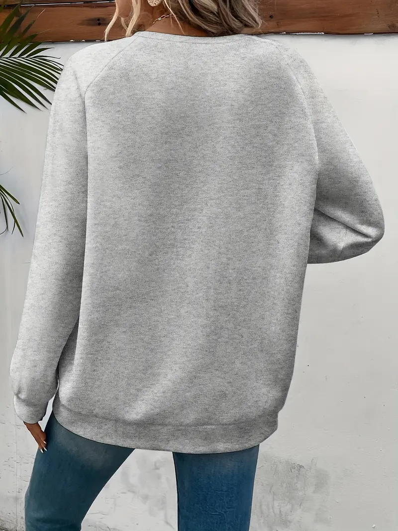 ADDISON™ FLEECE-LINED HEART PRINT SWEATSHIRT - Image 9