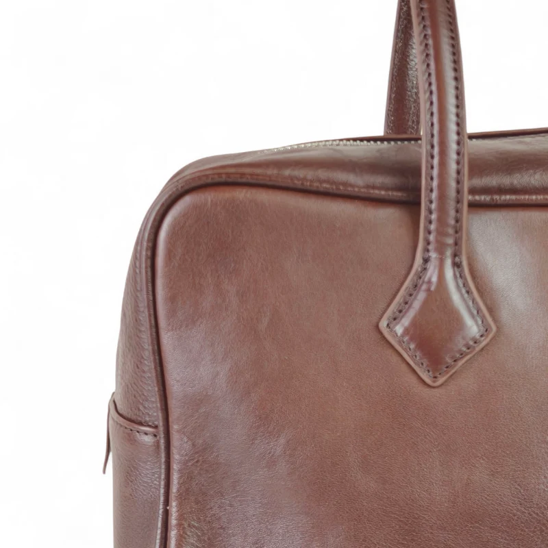 ADELINA AUTUMN TOTE BAG - Structured Flor Leather - Image 7