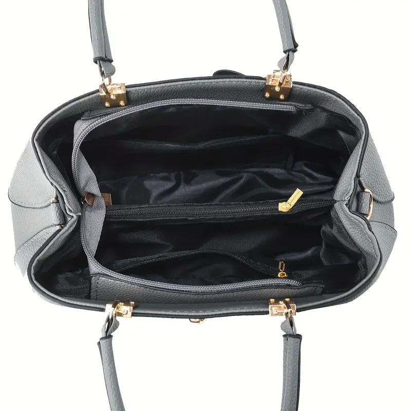 ADELINE™ LETTER DECOR HANDBAG - Image 3