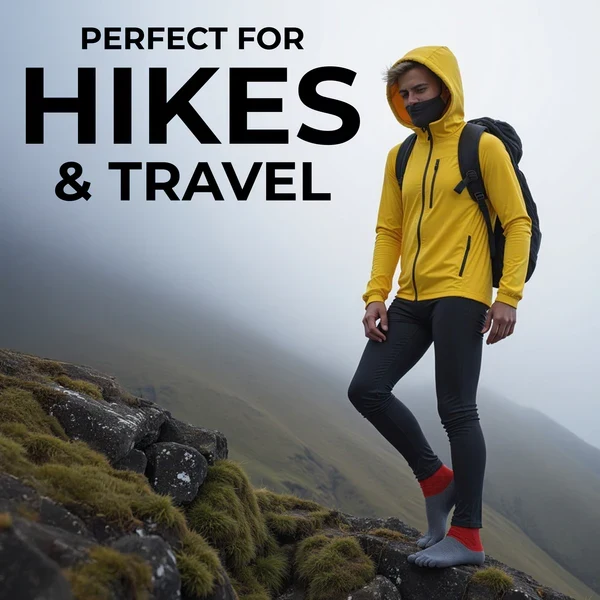 ADVENTURE BAREFOOT SOCKS – ONE SIZE, FLEXIBLE FIT FOR ALL - Image 7