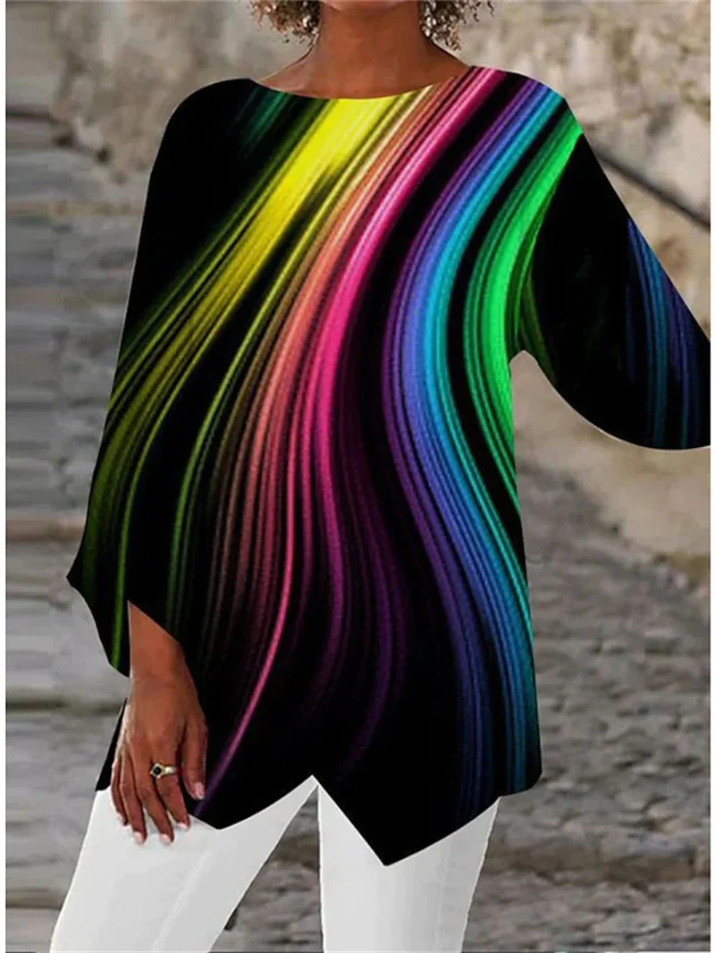 ALAYAH™ | ELEGANT CREW NECK TOP - Image 3