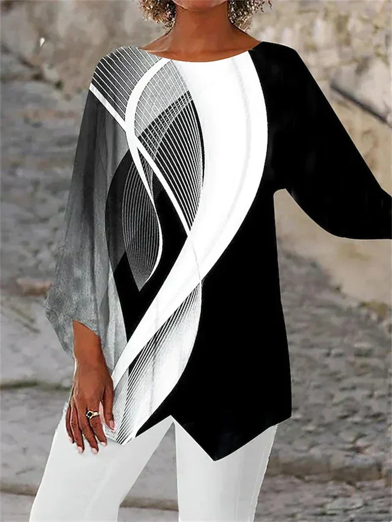 ALAYAH™ | ELEGANT CREW NECK TOP - Image 4