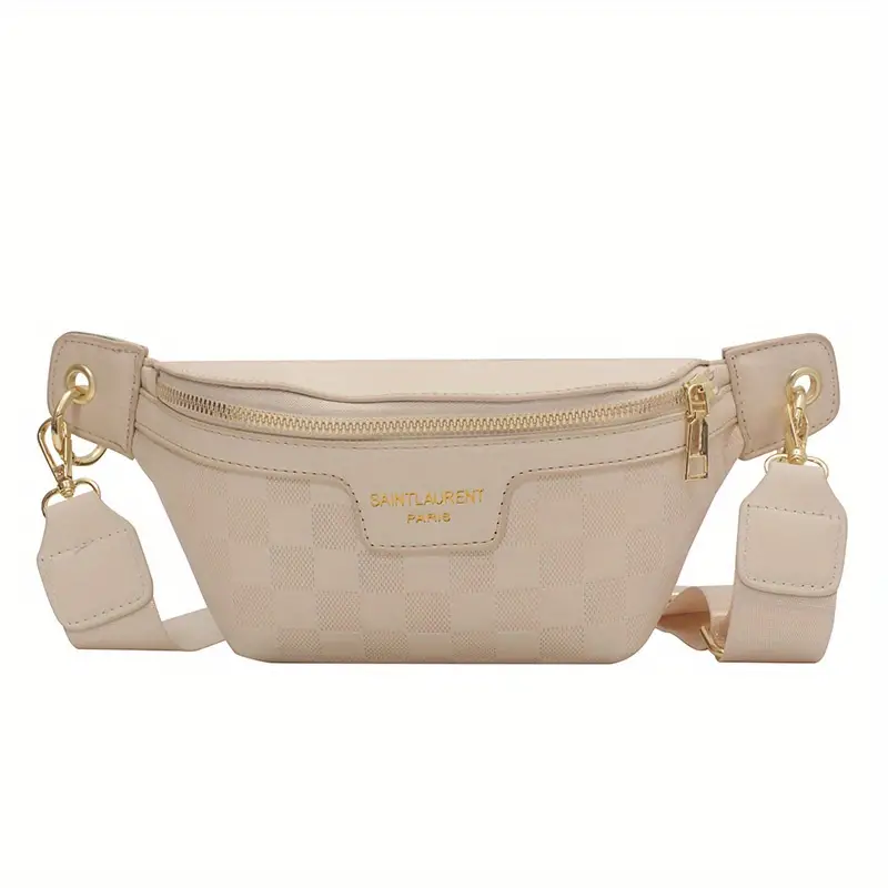 ALEXANDRA™ CHECKERED EMBOSSED WAIST BAG - Image 5