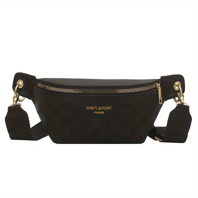 ALEXANDRA™ CHECKERED EMBOSSED WAIST BAG - Image 6