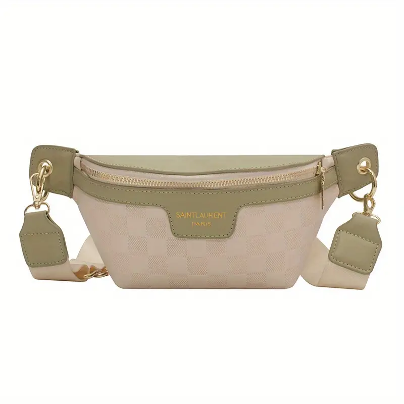ALEXANDRA™ CHECKERED EMBOSSED WAIST BAG - Image 7