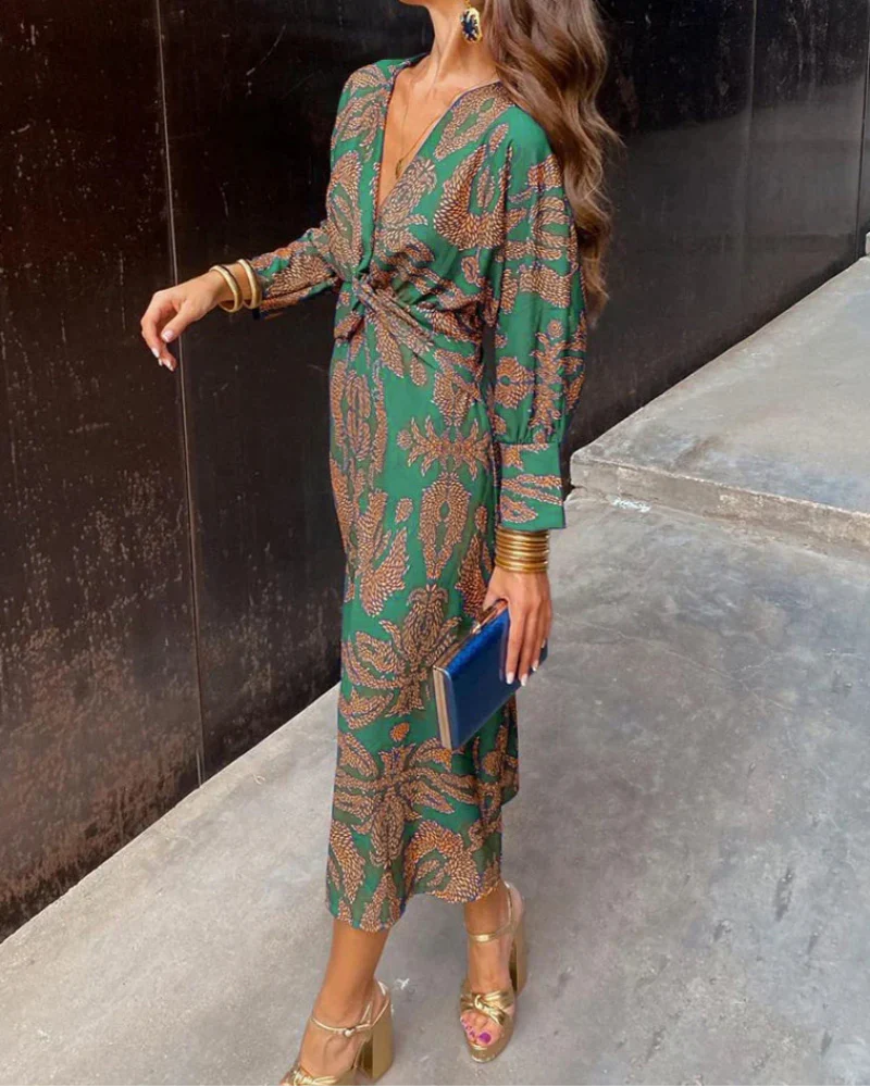 ALÉYA™ – ELEGANT LONG-SLEEVE DRESS FOR PARTIES AND EVENTS - Image 6