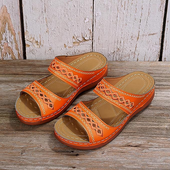 ALYSSON'S™ WOMEN'S THICK ORTHOPEDIC SANDALS - Image 11