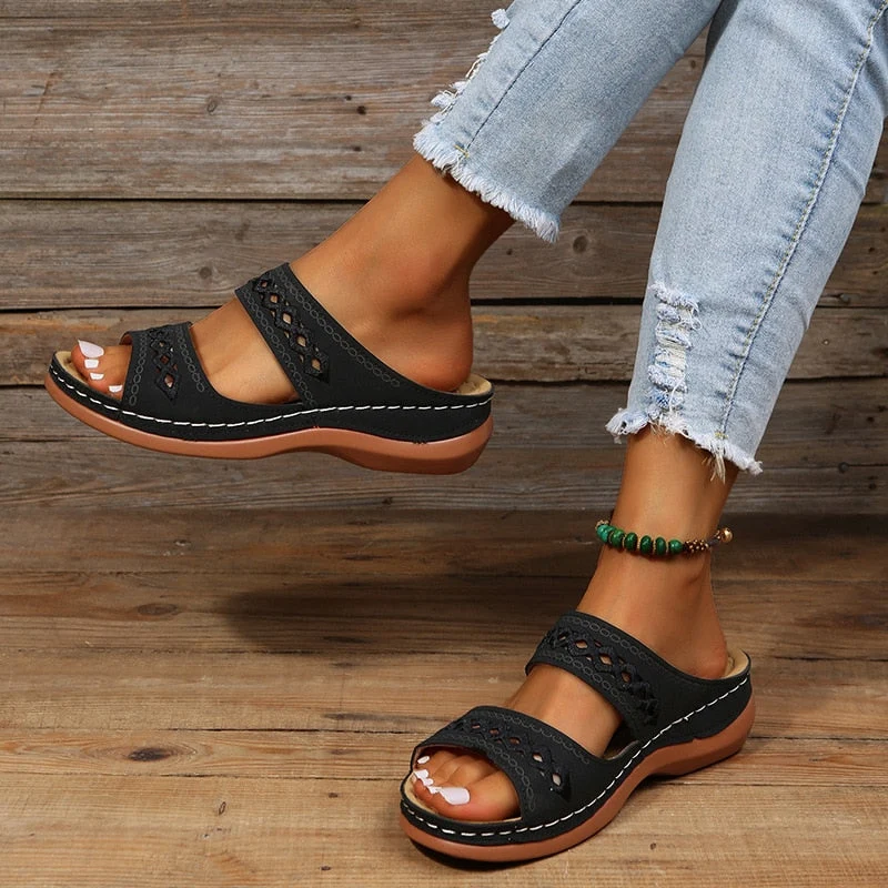 ALYSSON'S™ WOMEN'S THICK ORTHOPEDIC SANDALS - 2025 - Image 3