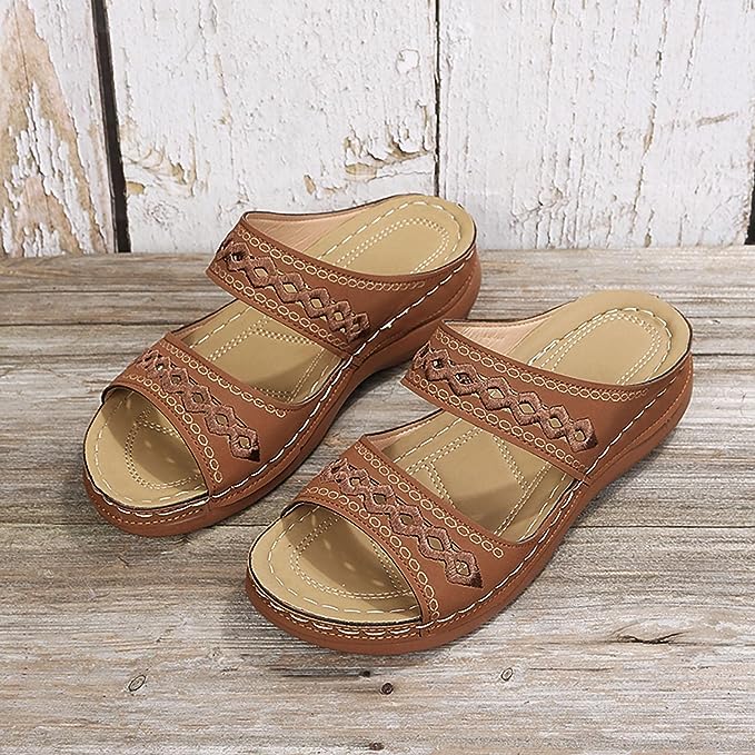 ALYSSON'S™ WOMEN'S THICK ORTHOPEDIC SANDALS - 2025 - Image 8