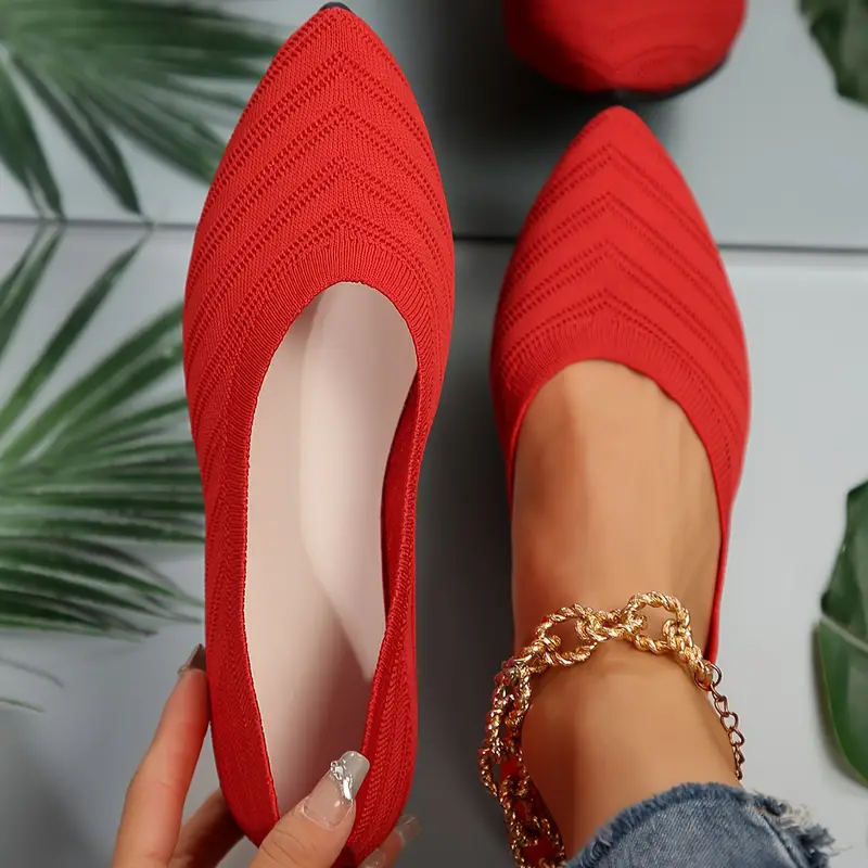 AMARINDA™ POINTED TOE ORTHOPEDIC SLIP ON SHOES - Image 4