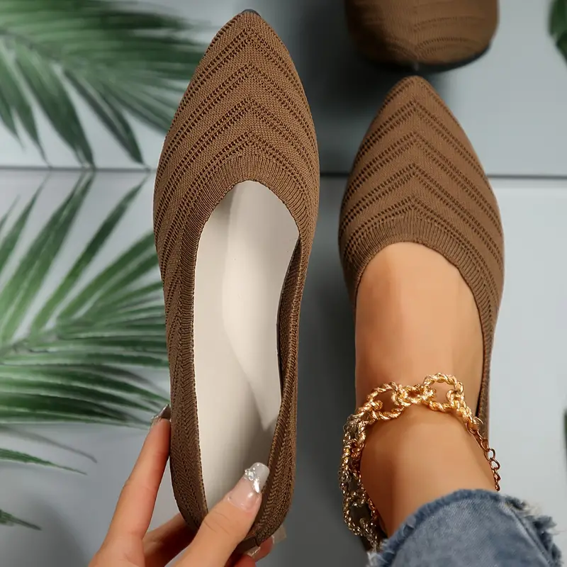 AMARINDA™ POINTED TOE ORTHOPEDIC SLIP ON SHOES - Image 5