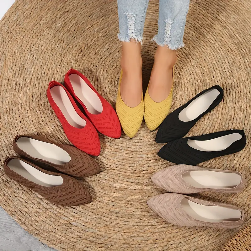 AMARINDA™ POINTED TOE ORTHOPEDIC SLIP ON SHOES - Image 8