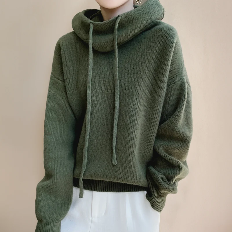 AMARIS™ – MERINO TURTLENECK JUMPER - Image 8