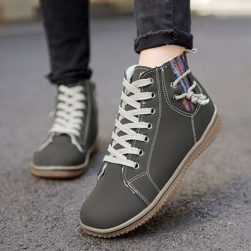 AMY™ WARM FUR ORTHOPEDIC WINTER ANKLE BOOTS - Image 7
