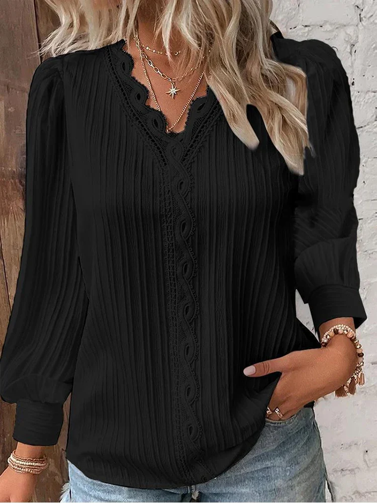 ANDREA™ | ELEGANT PULLOVER BLOUSE - Image 3