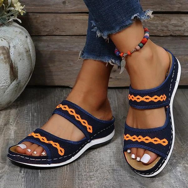 LEATHER ORTHOPEDIC ARCH SUPPORT SANDALS - Image 8