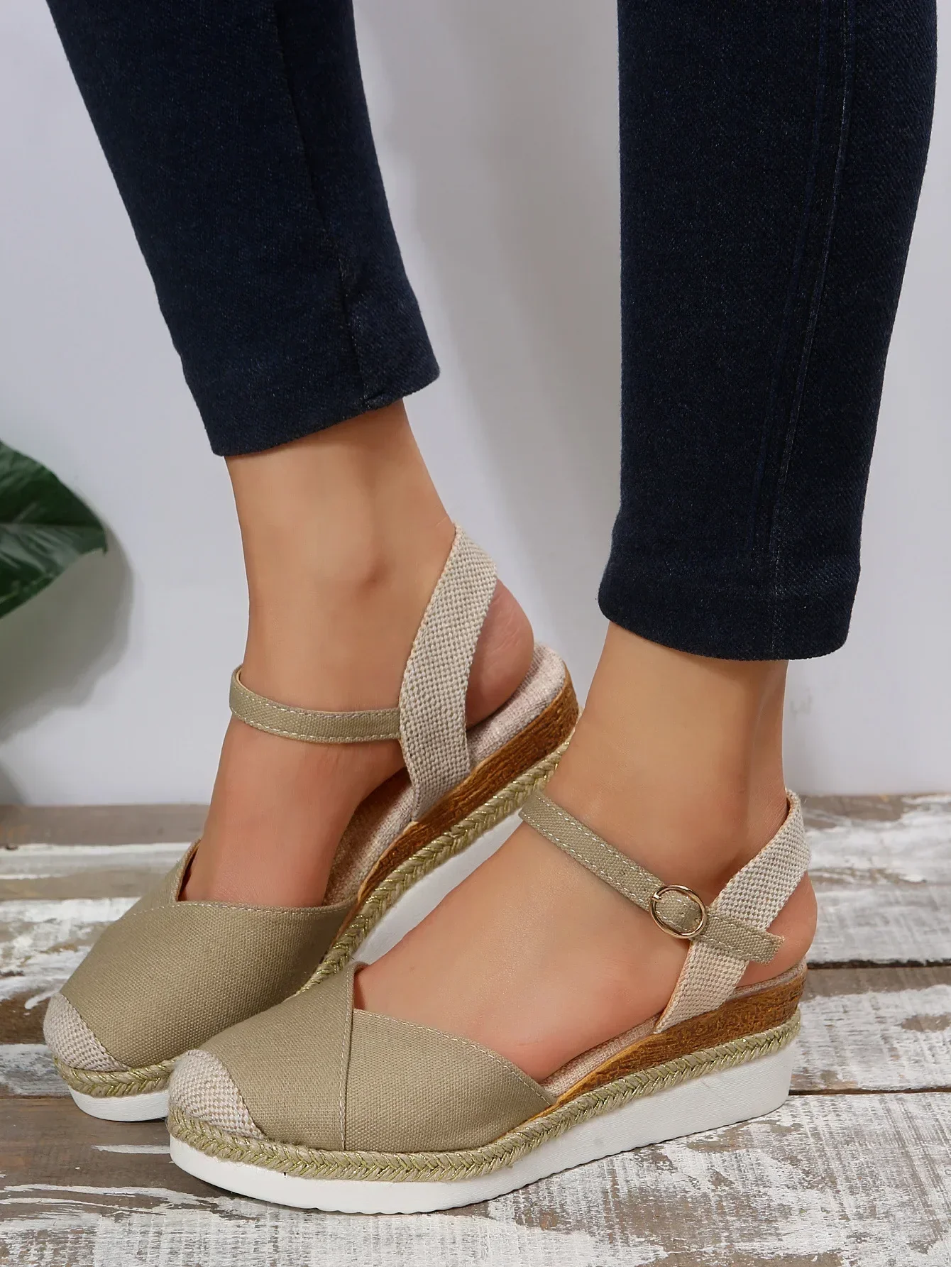 ARINA™ CLOSED TOE ORTHOPEDIC WEDGE SANDALS - Image 4