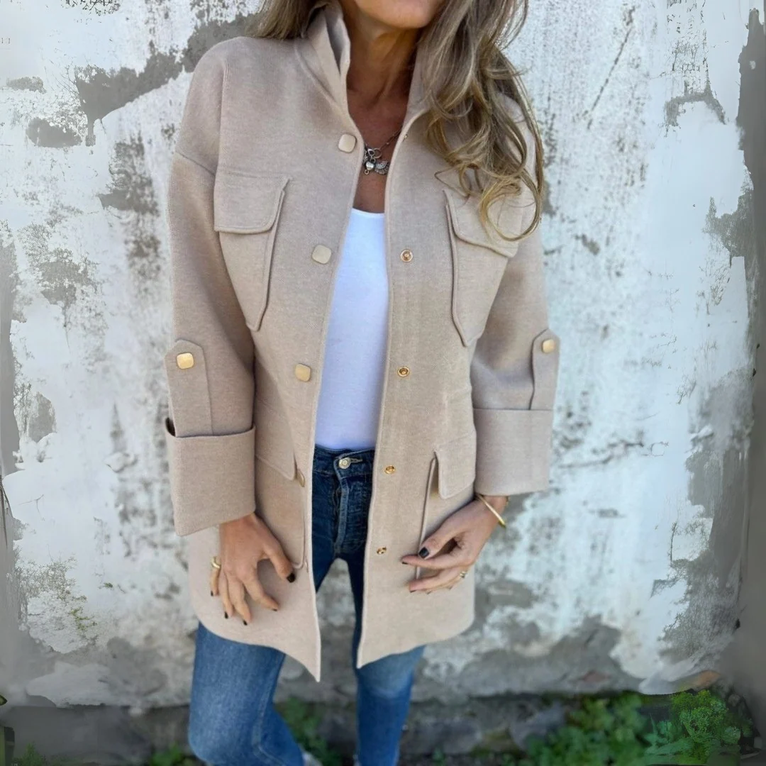 ARLENE™ | DOUBLE-SIDED TWEED WINTER JACKET - Image 4