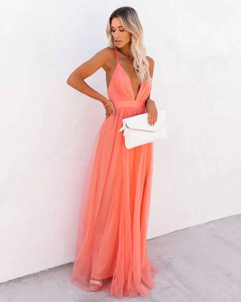 AURELIA™ – MAXI DRESS PETAL DUST FLOWING FLORAL ELEGANCE - Image 4