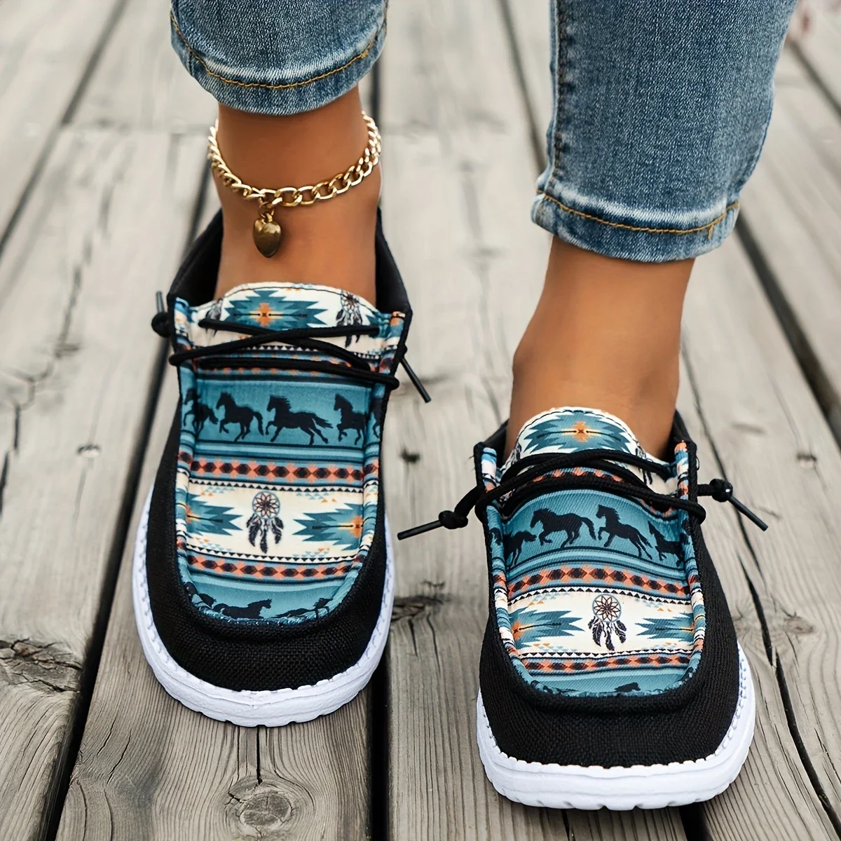 AVA™ WOMEN'S CASUAL SLIP-ON FLAT SNEAKERS - Image 7