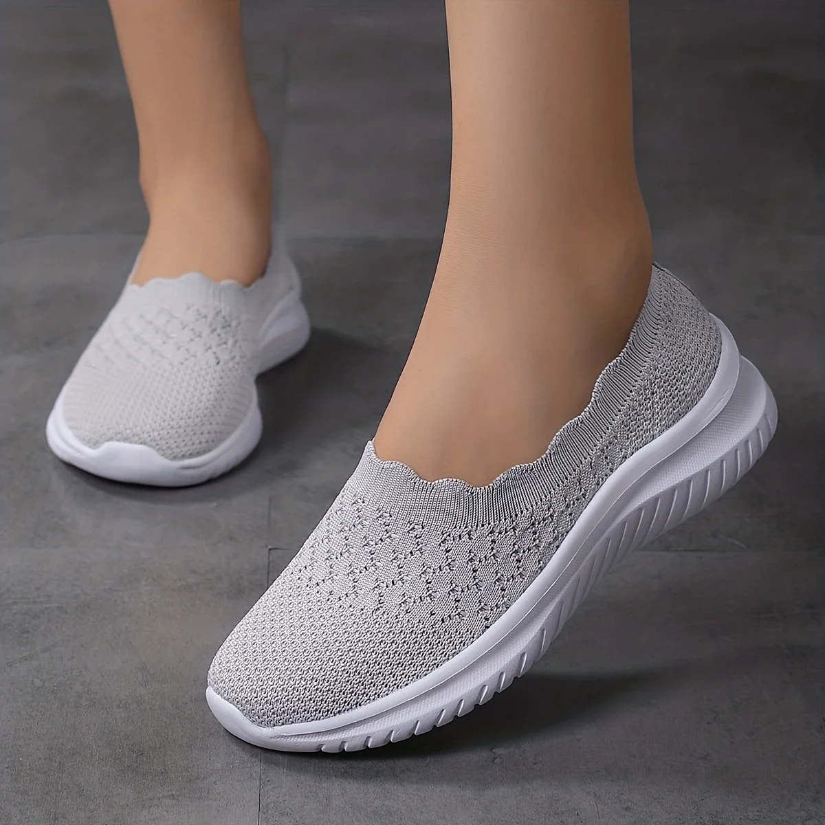 AVA™ WOMEN'S BREATHABLE SLIP-ON ORTHOPEDIC SNEAKERS - Image 5