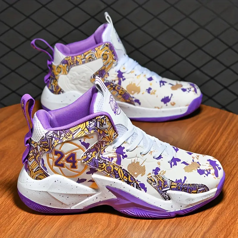 COMFORTABLE HIGH-TOP BASKETBALL SNEAKERS - Image 4