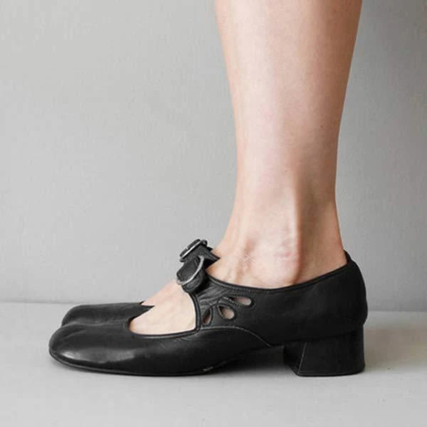 BIANCA™ WEDGE LEATHER ORTHOPEDIC BUCKLE SANDALS - Image 6
