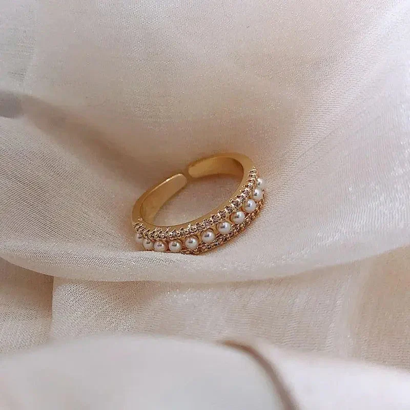BORIS™ GOLD PEARL RING - Image 3