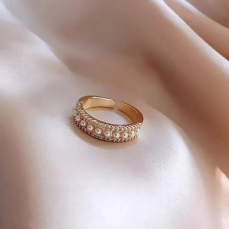 BORIS™ GOLD PEARL RING - Image 4