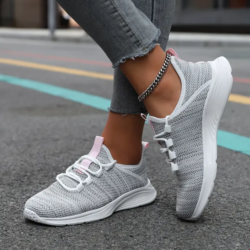 BRIANNA™ WOMEN'S WOVEN BREATHABLE RUNNING SHOES - Image 6