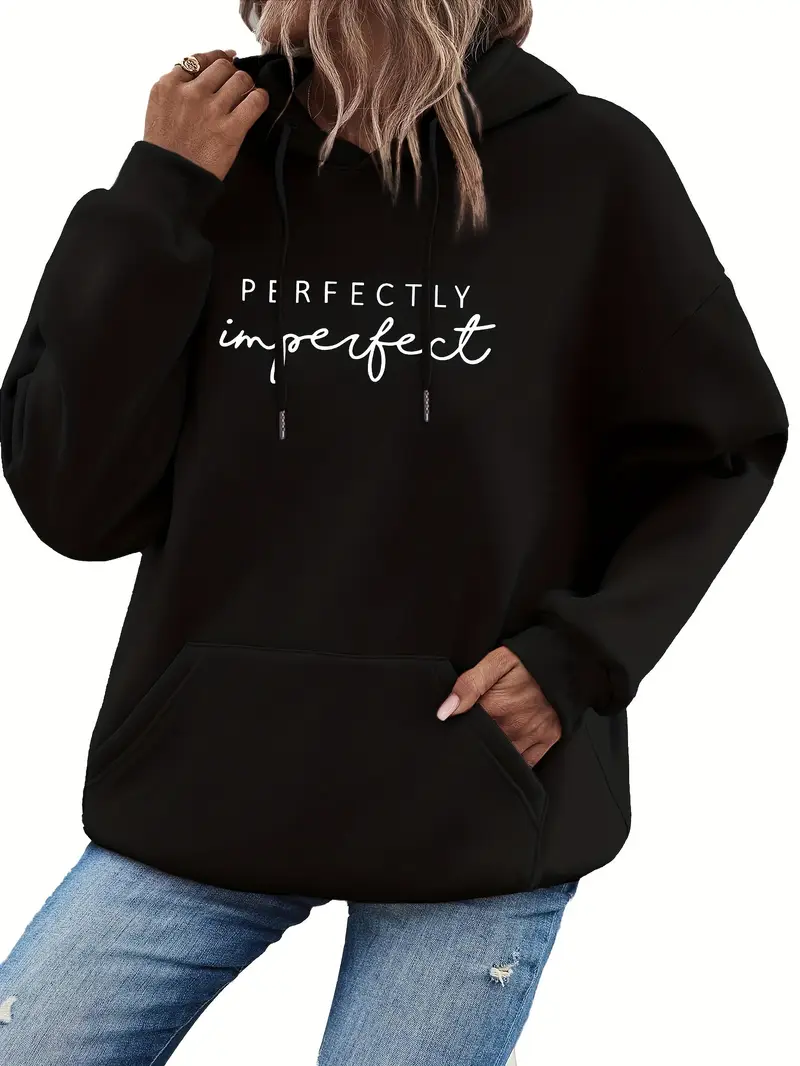 BRIANNA™ COMFY TRENDY LETTER PRINT HOODIE - Image 2