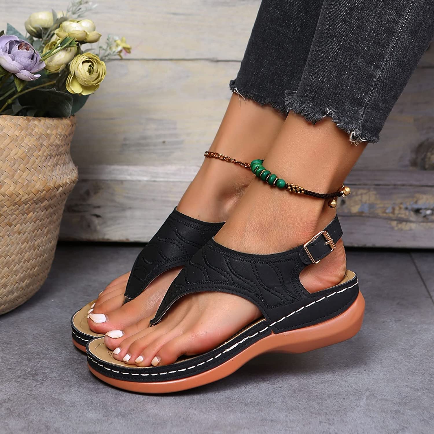 BRISBANE™ COMFY ORTHOPEDIC SANDALS - Image 6
