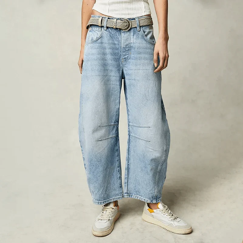 CALVÉA™ WIDE-LEG HIGH-WAIST JEANS - Image 5
