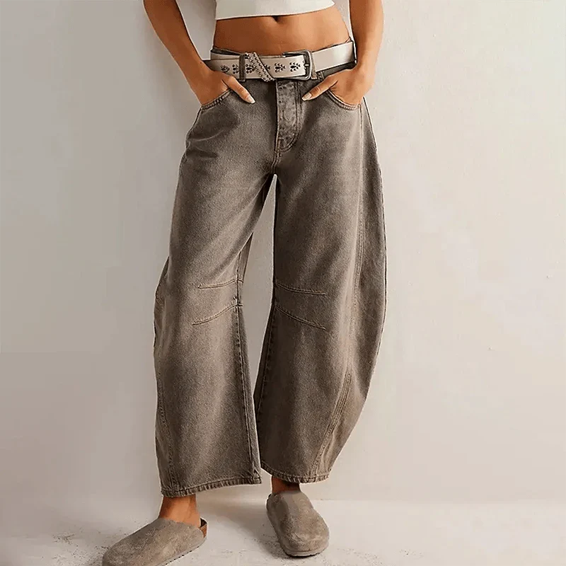 CALVÉA™ WIDE-LEG HIGH-WAIST JEANS - Image 6