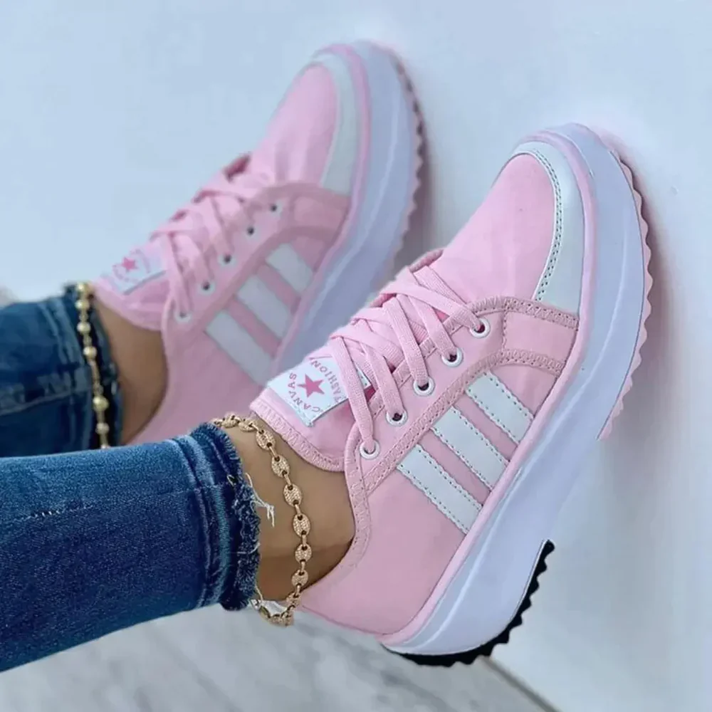 CANVAS™ WOMEN'S COMFORT FIT CASUAL SNEAKERS - Image 2