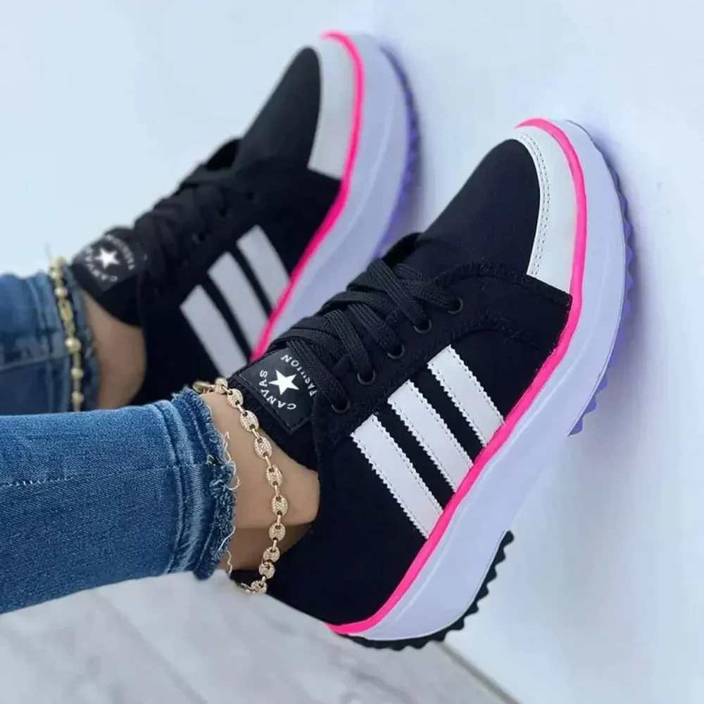 CANVAS™ WOMEN'S COMFORT FIT CASUAL SNEAKERS - Image 3