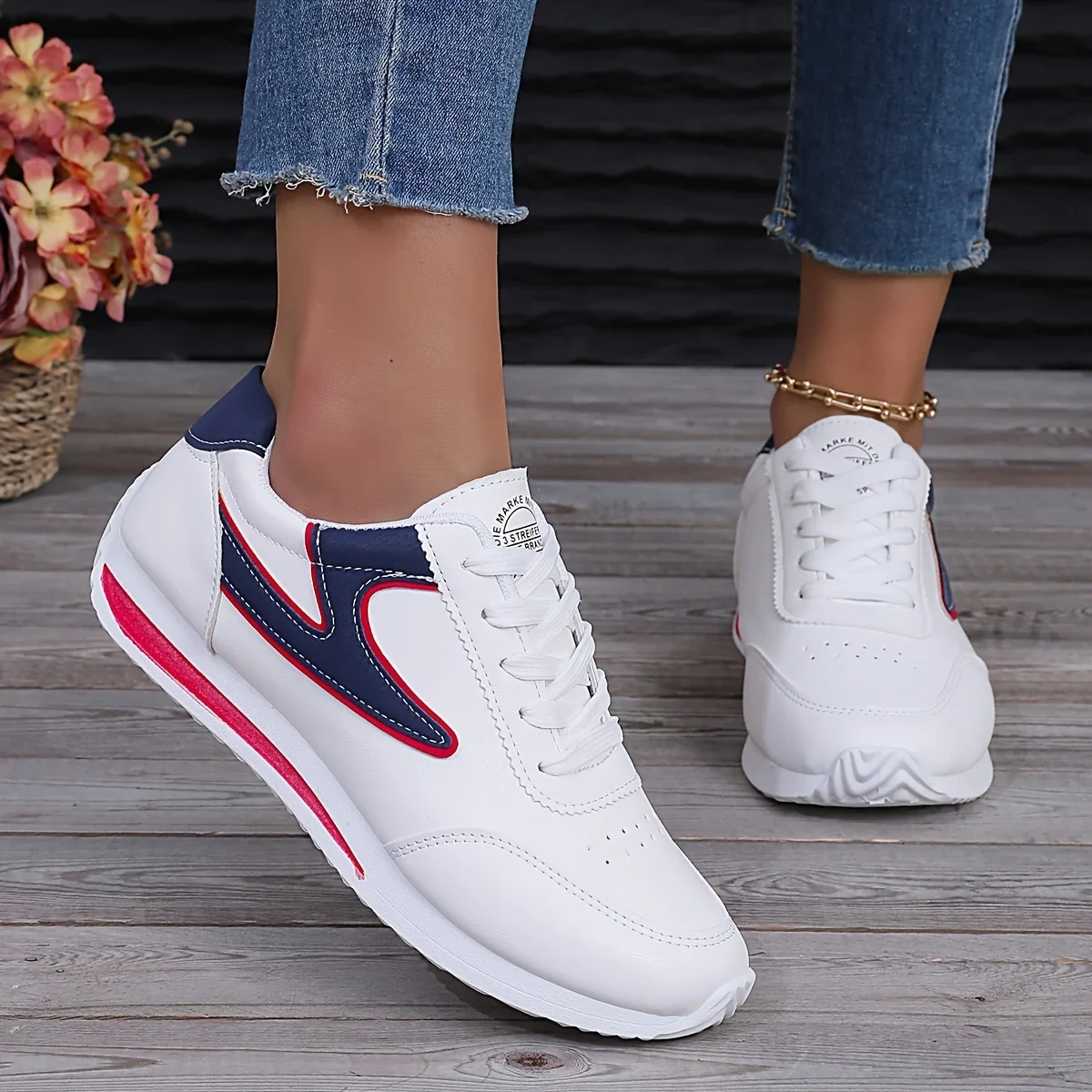 CASTLE™ FASHION-FORWARD COLORBLOCK SNEAKERS - Image 2