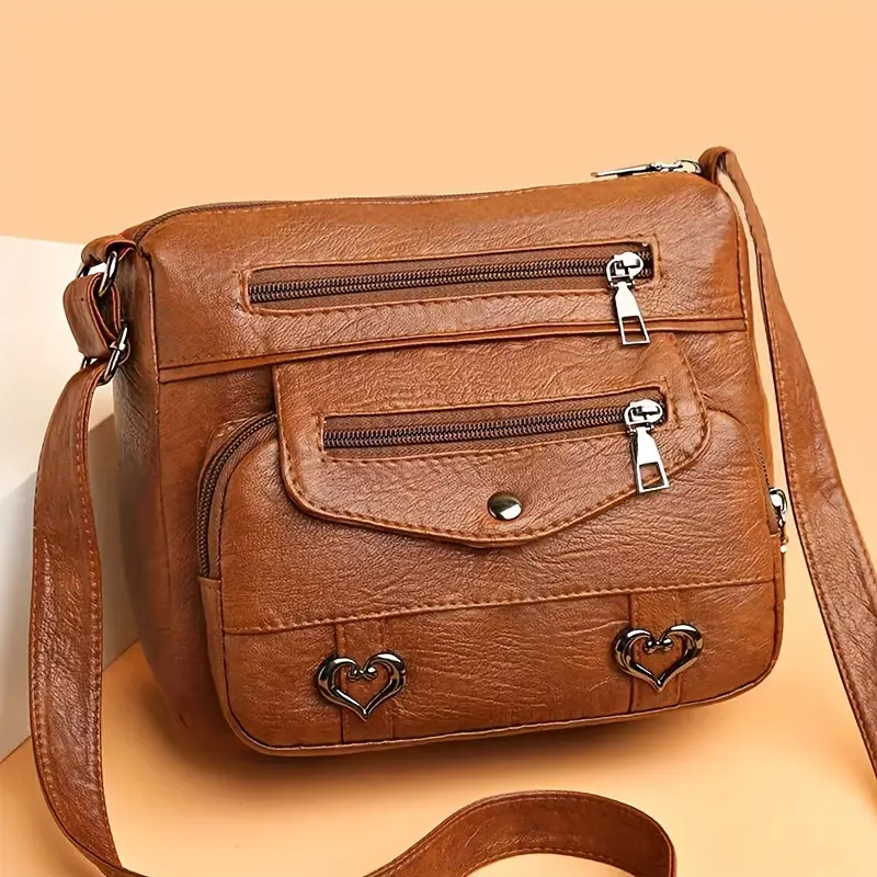 CELESTE™ QUILTED MESSENGER CROSSBODY BAG - Image 10
