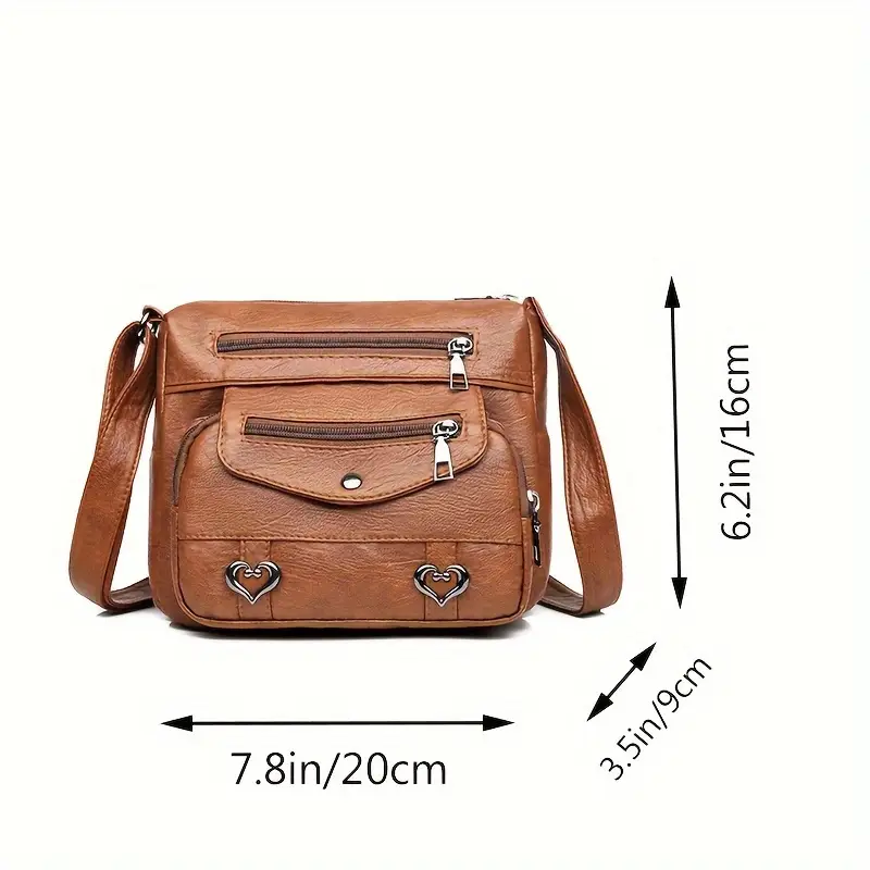 CELESTE™ QUILTED MESSENGER CROSSBODY BAG - Image 5