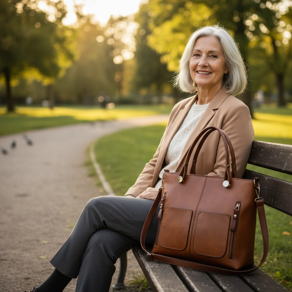CELESTIA AUTUMN SHOULDER BAG - Elegant & Refined - Image 8