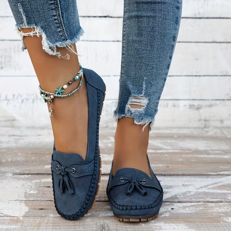 CERES | WHEAT-EMBELLISHED COMFORT-FIT LOAFERS - Image 2