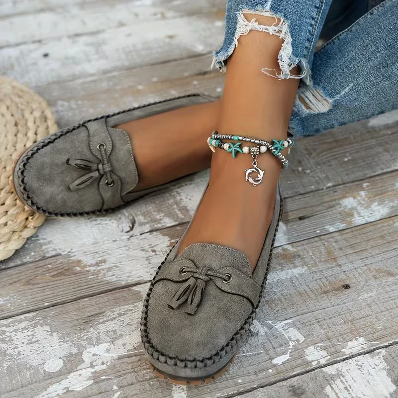 CERES | WHEAT-EMBELLISHED COMFORT-FIT LOAFERS - Image 5