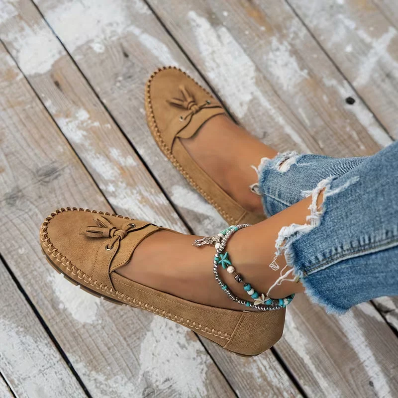 CERES | WHEAT-EMBELLISHED COMFORT-FIT LOAFERS - Image 8