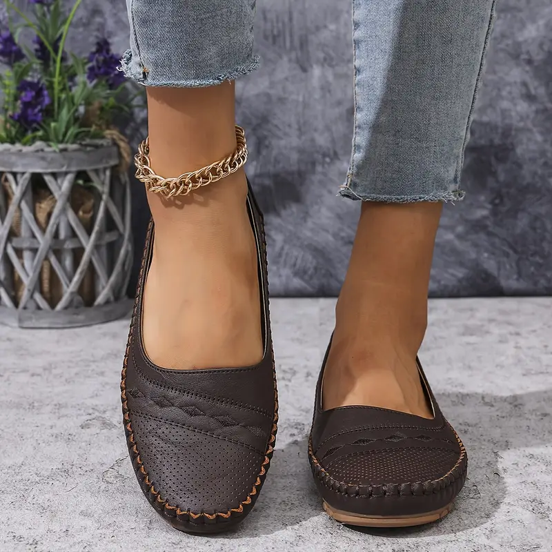 WOMEN'S PLUS SIZE ORTHOPEDIC CHIC LOAFERS - Image 12