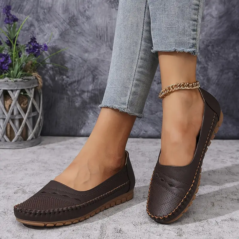WOMEN'S PLUS SIZE ORTHOPEDIC CHIC LOAFERS - Image 3
