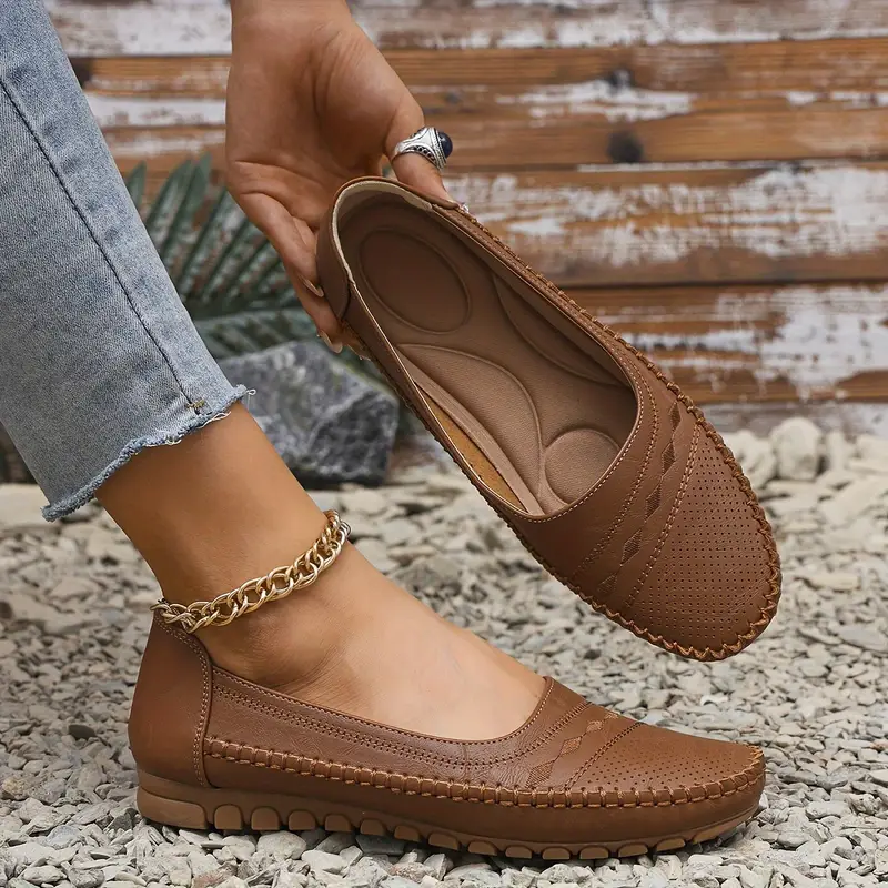 WOMEN'S PLUS SIZE ORTHOPEDIC CHIC LOAFERS - Image 6