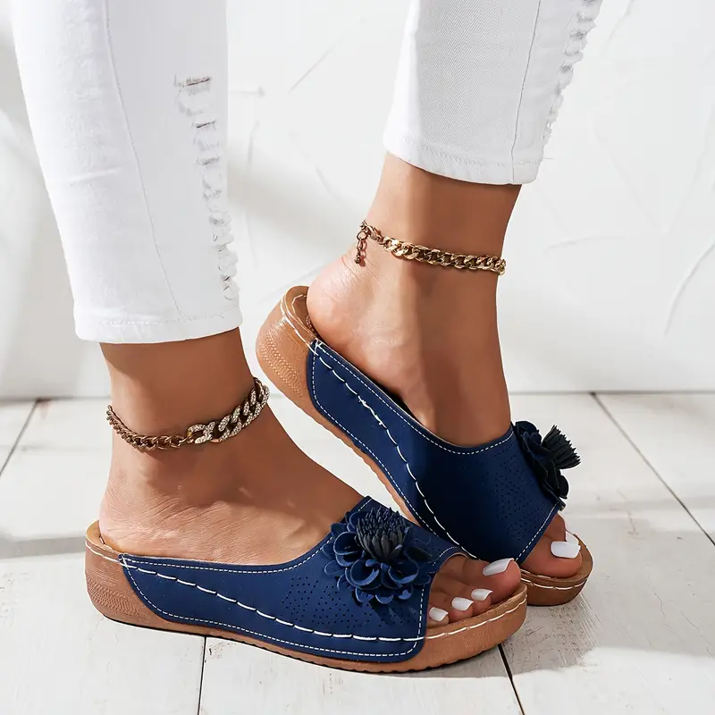 CLERA™ FLORAL OPEN TOE ORTHOPEDIC SANDALS - Image 6