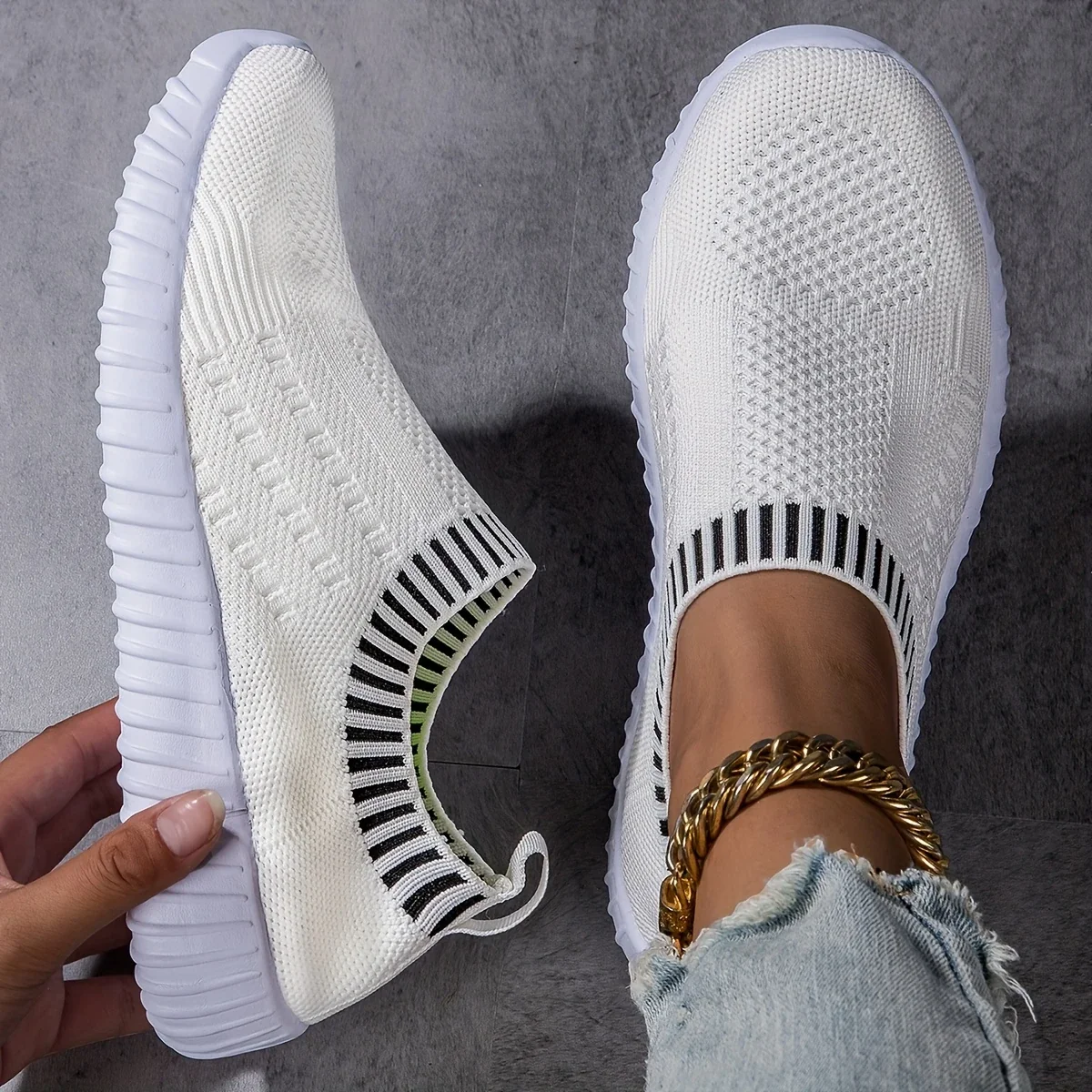 COFFS™ WOMEN'S BREATHABLE KNIT SNEAKERS