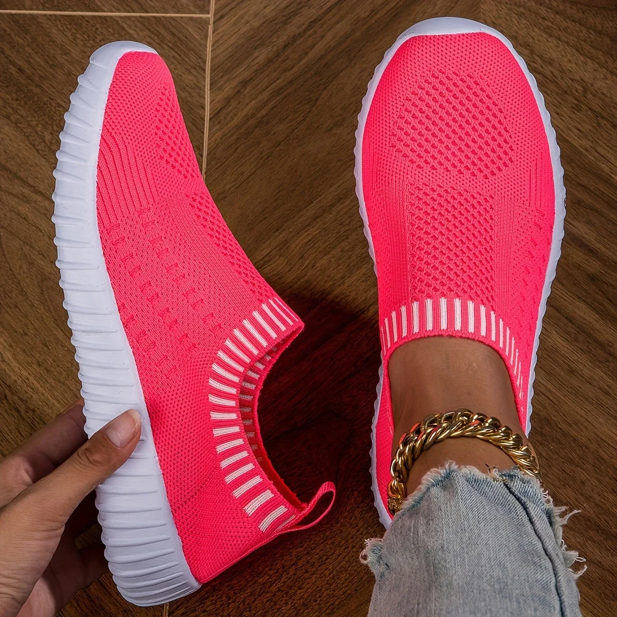 COFFS™ WOMEN'S BREATHABLE KNIT SNEAKERS - Image 3