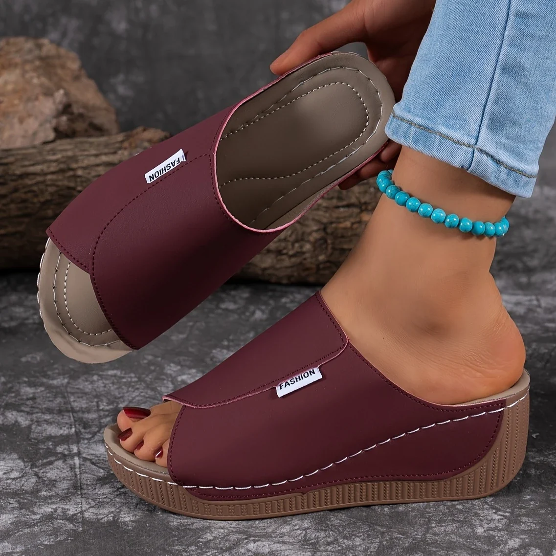 COLAC™ OPEN TOE PLATFORM ORTHOPEDIC SANDALS - Image 6